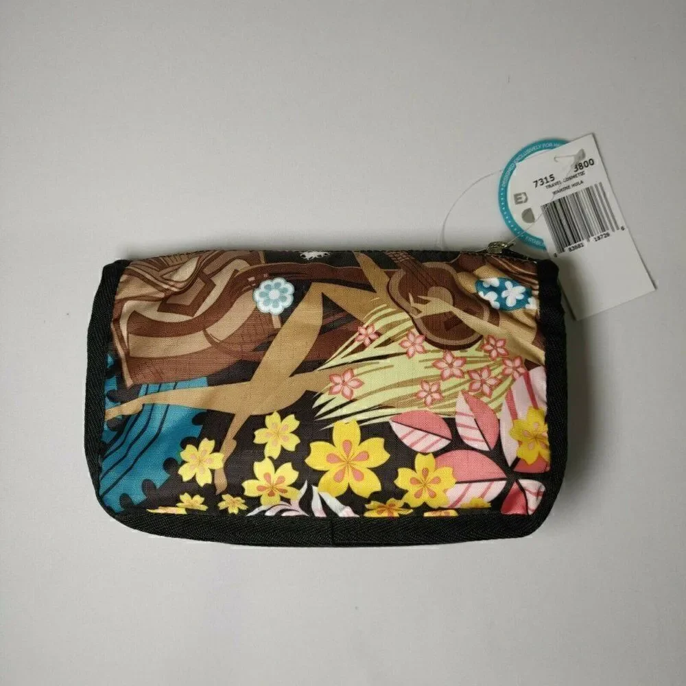 NWT LeSportsac Travel Cosmetic Bag Sweet Wahine Hawaii Exclusive 7315 K168